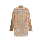 Zimmermann Multicolor Silk Pattern Shirt