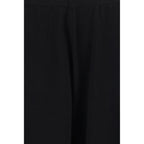 The Row Black Cotton Casual Pants