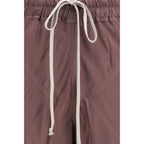 Rick Owens Brown Silk Casual Pants