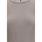 Rick Owens Gray Viscose Long Sleeve T-Shirt