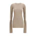 Rick Owens Beige Viscose Shirt