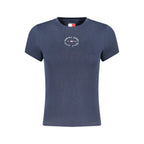 Tommy Hilfiger Blue Cotton Women's T-Shirt