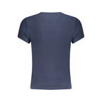 Tommy Hilfiger Blue Cotton Women's T-Shirt