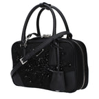 Prada Black Fabric Handbag