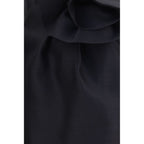 Magda Butrym Black Wool Oves Aries Mini Skirt