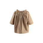 Saint Laurent Beige Cotton Shortsleeve Shirt