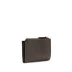 PINKO Brown Calf Leather Bos Taurus Wallet