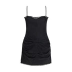 Magda Butrym Black Silk Cocktail Dress