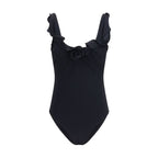 Magda Butrym Black Polyamide One-Piece Swimsuit