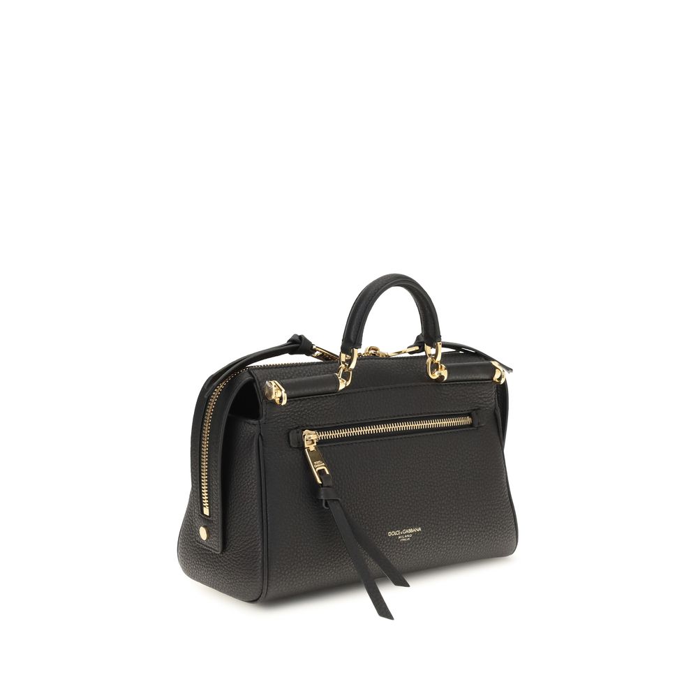 Dolce & Gabbana Black Calf Leather Bos Taurus Wallet