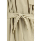 Calvin Klein Beige Cotton Coat
