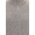 Brunello Cucinelli Gray Cashmere Cardigan