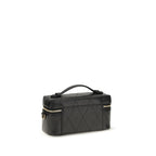 Tory Burch Black Calf Leather Bos Taurus Wallet