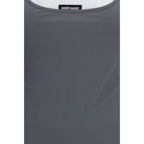 Miu Miu Gray Recycled Polyamide Casual Dress