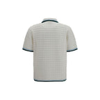 Casablanca White Cotton Polo Shirt