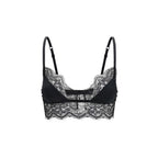 Dolce & Gabbana Black Silk Bra