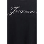 Jacquemus Black Cotton T-Shirt