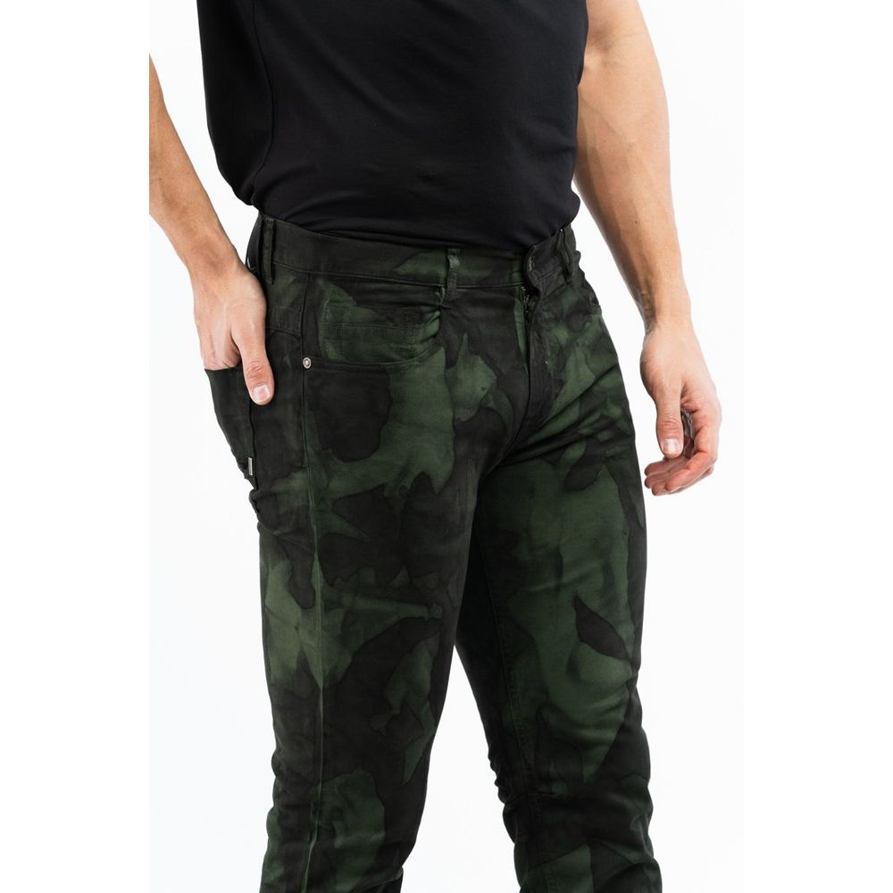 Bikkembergs Bicolor Cotton Jeans Denim