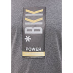 Bikkembergs Gray Cotton Sweatshirt