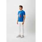 Bikkembergs Light Blue Cotton T-Shirt