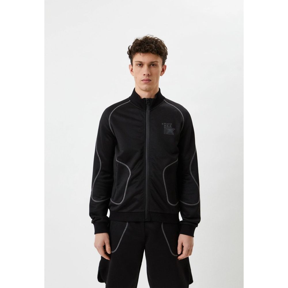Bikkembergs Black Polyester Sweatshirt