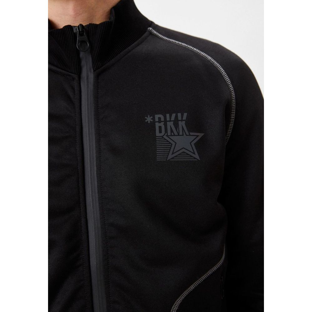Bikkembergs Black Polyester Sweatshirt