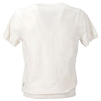 Baldinini Trend White Cotton Polo Shirt