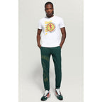 Bikkembergs Bicolor Cotton Joggers (Workout Pants)