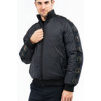 Bikkembergs Black Nylon Bomber