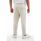 Bikkembergs Beige Cotton Joggers (Workout Pants)