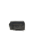 Balenciaga Black Lamb Ovis Aries Aries Wallet