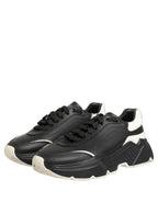Dolce & Gabbana Black White Daymaster Low Top Sneakers Shoes