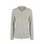 Malo Grey Silk Women Sweater