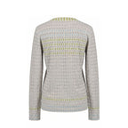 Malo Grey Silk Women Sweater