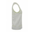 Malo Grey Silk Women Sweater