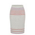 Malo Grey Silk Women Skirt