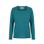 Malo Blue Cotton Women's Sweater