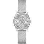 Guess Gray Stainless Steel Dress Watch