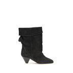 Isabel Marant Black Calf Leather Bos Taurus Boots