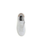Golden Goose White Calf Leather Bos Taurus Low Top Sneakers