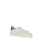 Golden Goose White Calf Leather Bos Taurus Low Top Sneakers