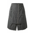 Mr&Mrs Italy Grey Cotton Women Skirt