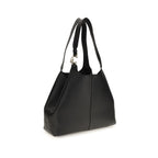 Coccinelle Black Calf Leather Bos Taurus Shoulder Bag