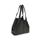 Coccinelle Black Calf Leather Bos Taurus Shoulder Bag