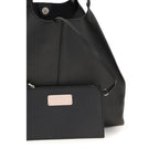 Coccinelle Black Calf Leather Bos Taurus Shoulder Bag