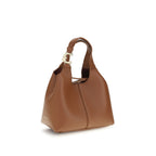 Coccinelle Brown Calf Leather Bos Taurus Shoulder Bag