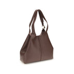 Coccinelle Beige Calf Leather Bos Taurus Shoulder Bag