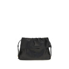 Coccinelle Black Calf Leather Bos Taurus Shoulder Bag
