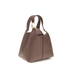 Coccinelle Beige Calf Leather Bos Taurus Shoulder Bag