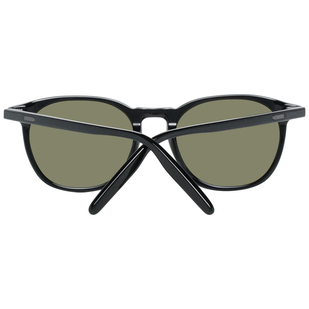 Serengeti Black Plastic Sunglasses